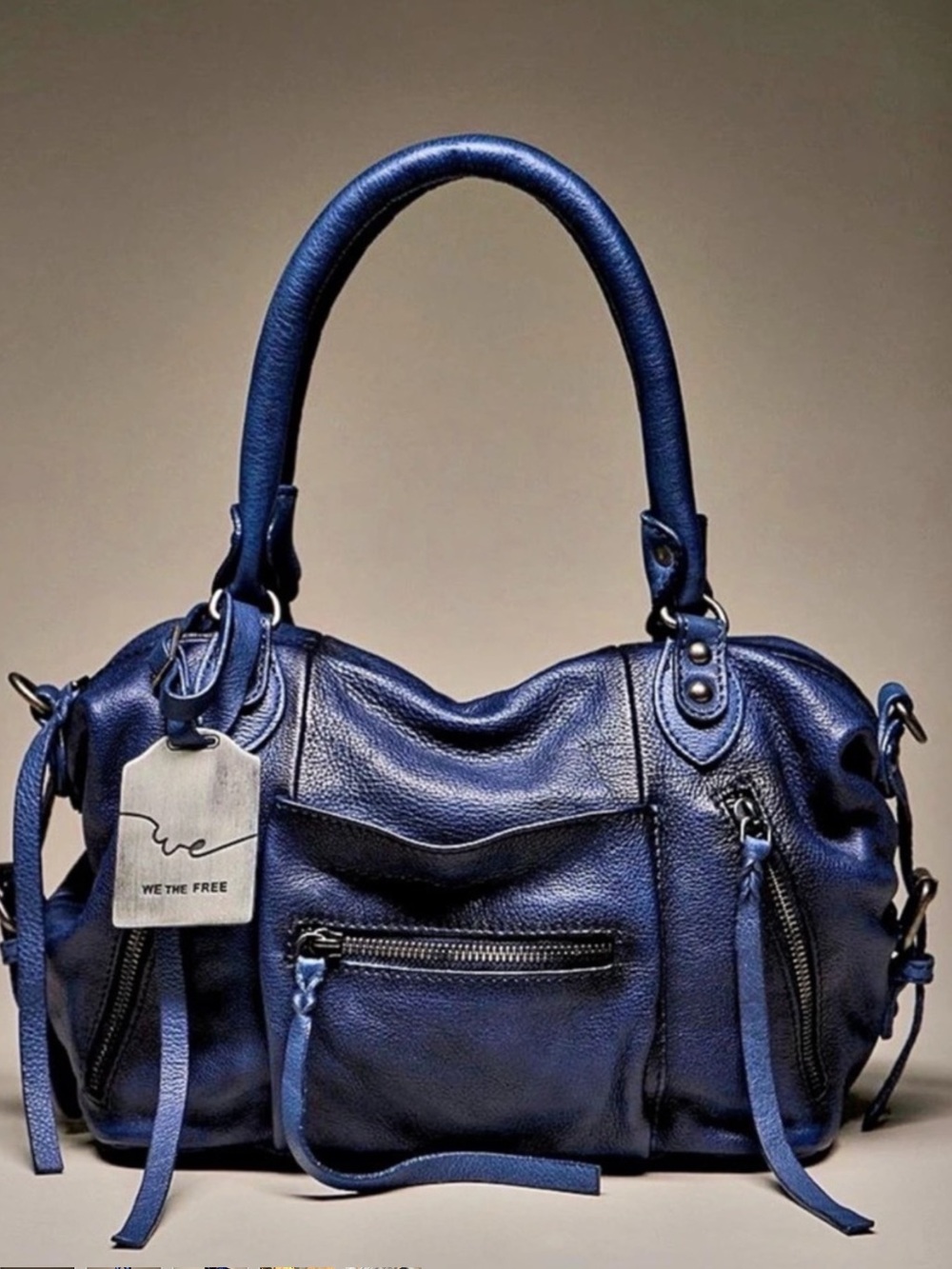 WE THE FREE BABY EMERSON TOTE BAG NAVY